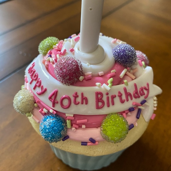 Jewelry Happy 4th Birthday Ceramic Cupcake Trinket Box Poshmark